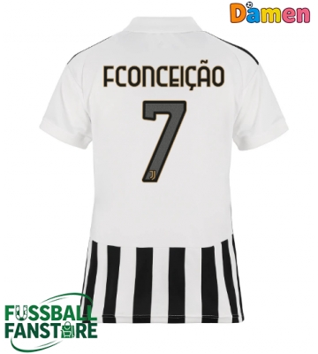 Juventus Francisco Conceicao #7 Replik Heimtrikot Damen 2026-27 Kurzarm